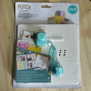 We R Memory Keepers Punch Board For Junk Journals Scrapbook DIY Coin Pocket